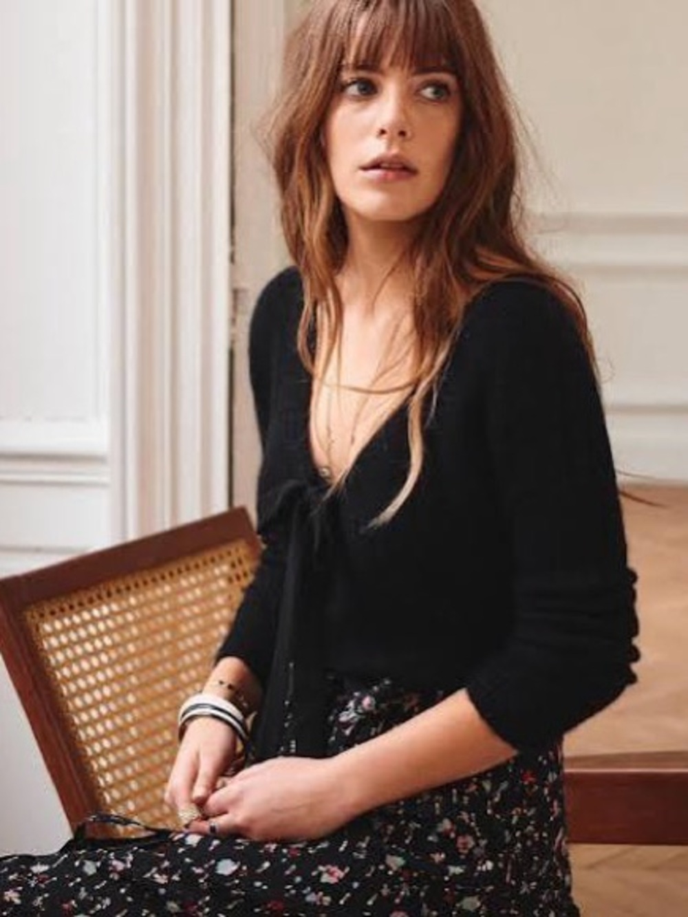 Sezane Edgar Mohair Sweater